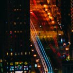 일상의 불규칙한 빛과 소음이 생체시계를 어지럽히는 과정 aerial view photography of vehicles at nighttime