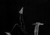 집에서 만나는 필라테스, 건강한 일상의 새로운 기본으로 자리잡다 woman in black pants and black boots lying on black wooden bench